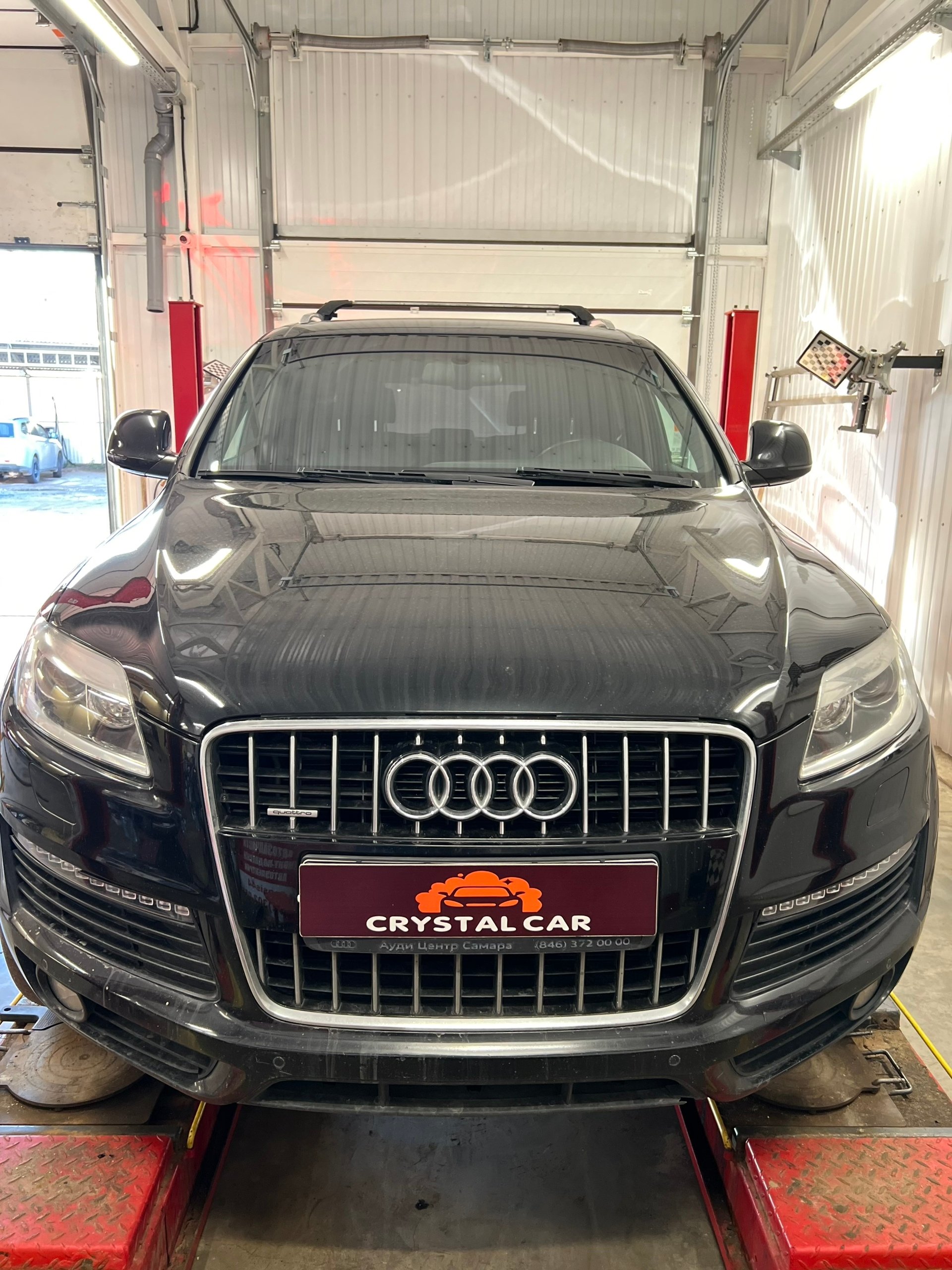 Audi после комплексной химчистки интерьера в CrystalCar